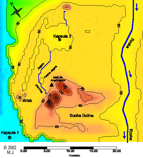 Mapa hipsometryczna