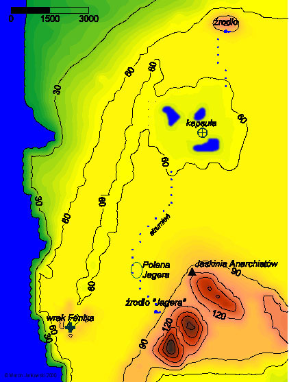 Mapa hipsometryczna